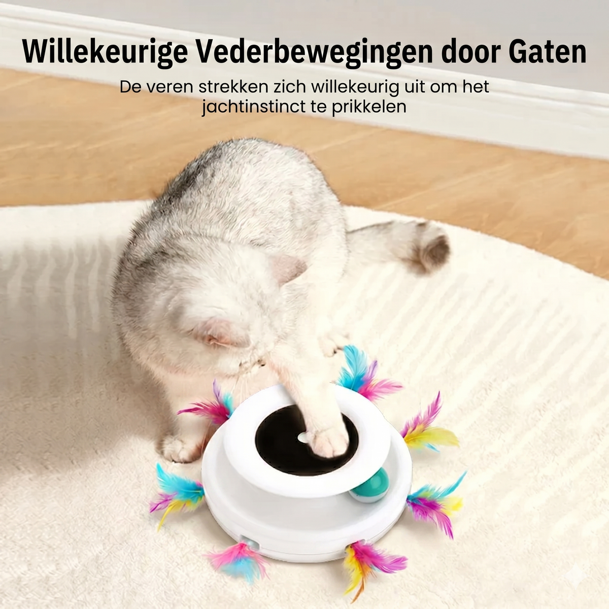 FurMotion™ Interactieve 2-in-1 Katten Speelset