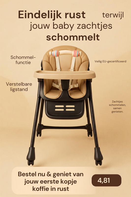 Meegroeiende Kinderstoel – Van Baby tot Peuter